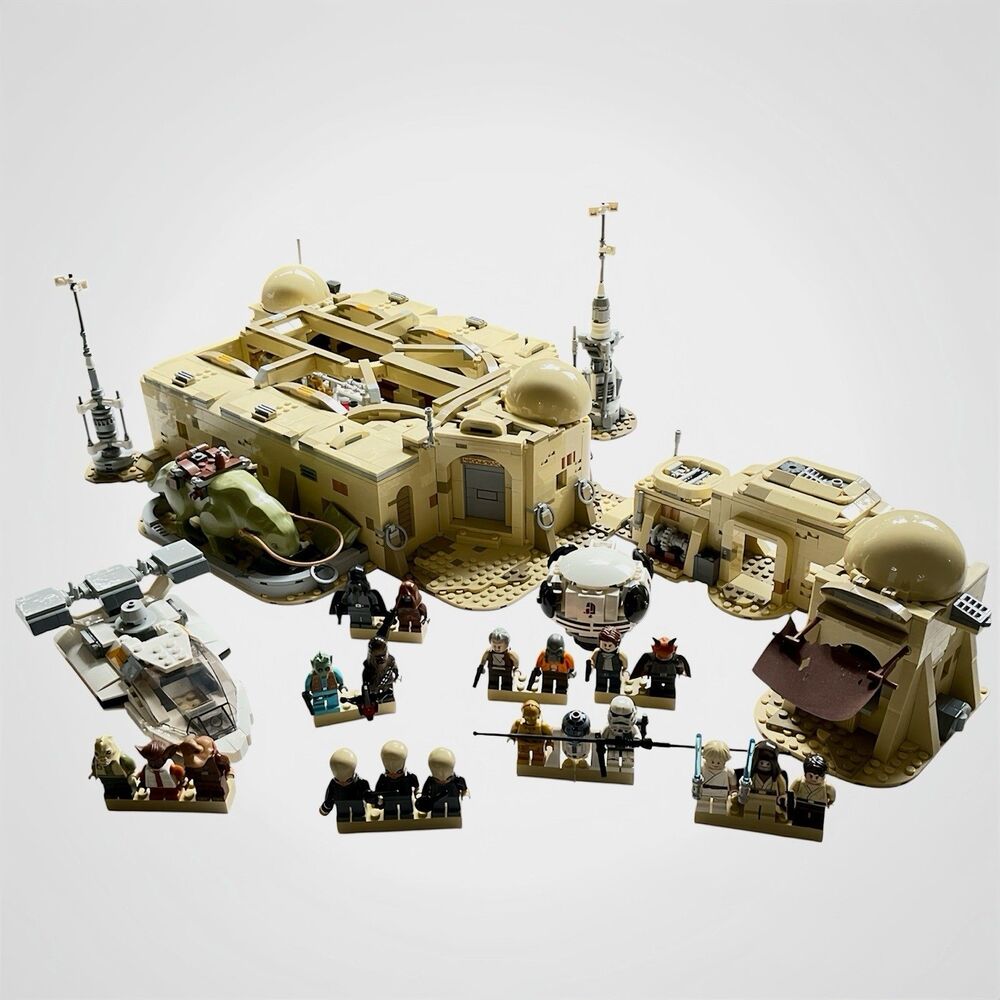 LEGO Star Wars Mos Eisley Cantina 75290 Retired MBS Minifigures Manual